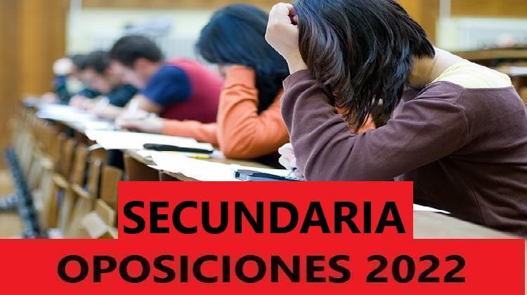 oposiciones-2022-secundaria